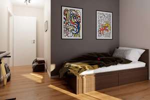 Maisonettewohnung mit Balkon und Dachterrasse sowie zwei Bädern – Lilli-Marx-Straße 2, 40597 Benrath, Düsseldorf – Vorschaubild 6