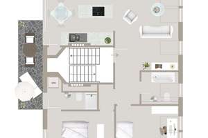 Modernes Penthouse über den Dächern der Uhlenhorst – Die vollständige Adresse der Immobilie erhältst du vom Anbieter., 22085 Barmbek-Süd, Hamburg – Vorschaubild 14