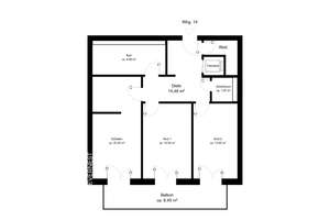 Exklusives Premium-Penthouse mit Privatfahrstuhl und Dachterrasse – Die vollständige Adresse der Immobilie erhältst du vom Anbieter., 38108 Wabe-Schunter-Beberbach, Braunschweig – Vorschaubild 15