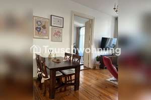 Tauschwohnung: 2-Zimmer Wohnung mit Dielenboden und Flügeltür