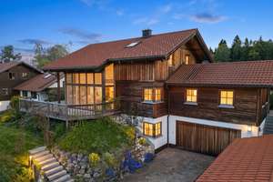 Traumhaftes Vollholz-Landhaus im Chaletstil: Alpines Wohnen mit atemberaubendem Bergblick in Altenau – Obere Dorfstr. 2, 82442 Saulgrub – Vorschaubild 63