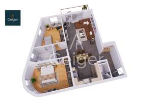 Modernisierte 3-Zimmer-Wohnung mit Balkon & Aufzug in gefragter Lage – Die vollständige Adresse der Immobilie erhältst du vom Anbieter., 70190 Ostheim, Stuttgart – Vorschaubild 14