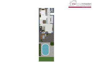Exklusives Reihenendhaus auf Erbpacht – Pool, Sauna & sofort einzugsbereit! – Die vollständige Adresse der Immobilie erhältst du vom Anbieter., 45889 Bismarck, Gelsenkirchen – Vorschaubild 23