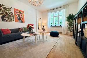 Echte Fotos, provisionsfrei! schöne und bezugsfreie 2-Zimmer-Wohnung mit gepflegtem Innenhof