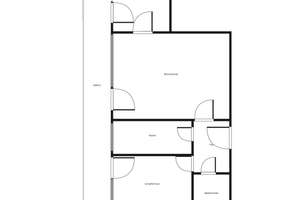 Geräumige Wohnung zu vermieten 1 ganzes + 2 halbe Zimmer – Fuhlsbüttler Str. 607, 22337 Ohlsdorf, Hamburg – Vorschaubild 2