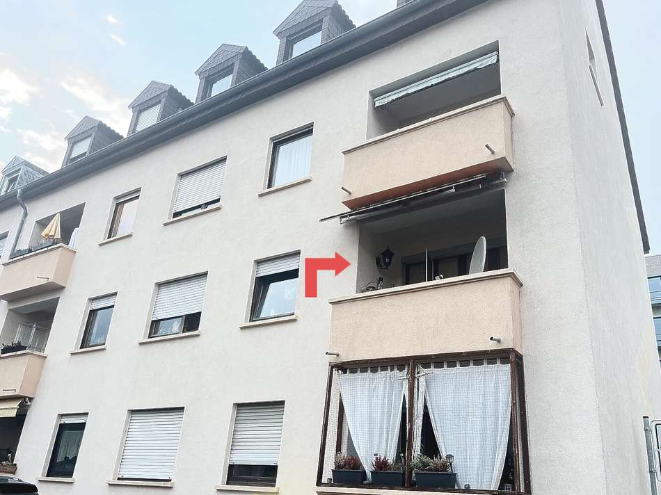 Hinteransicht Wohnhaus