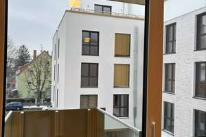 Moderne Neubauwohnung Voll möbliertes 1-Zimmer-Apartment mit Balkon in Darmstadt