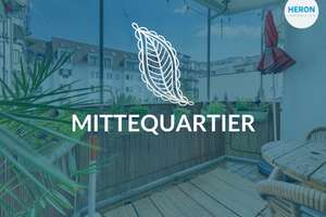 MITTEQUARTIER - Helle 2,5-Zimmer-Wohnung mit 3 Balkonen und Tiefgaragenstellplatz in Stuttgart-Mitte