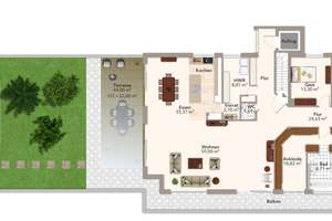 Wunderschöne Penthouse-Wohnung mit Dachgarten in Ulm! – Die vollständige Adresse der Immobilie erhältst du vom Anbieter., 89077 Weststadt, Ulm – Vorschaubild 11