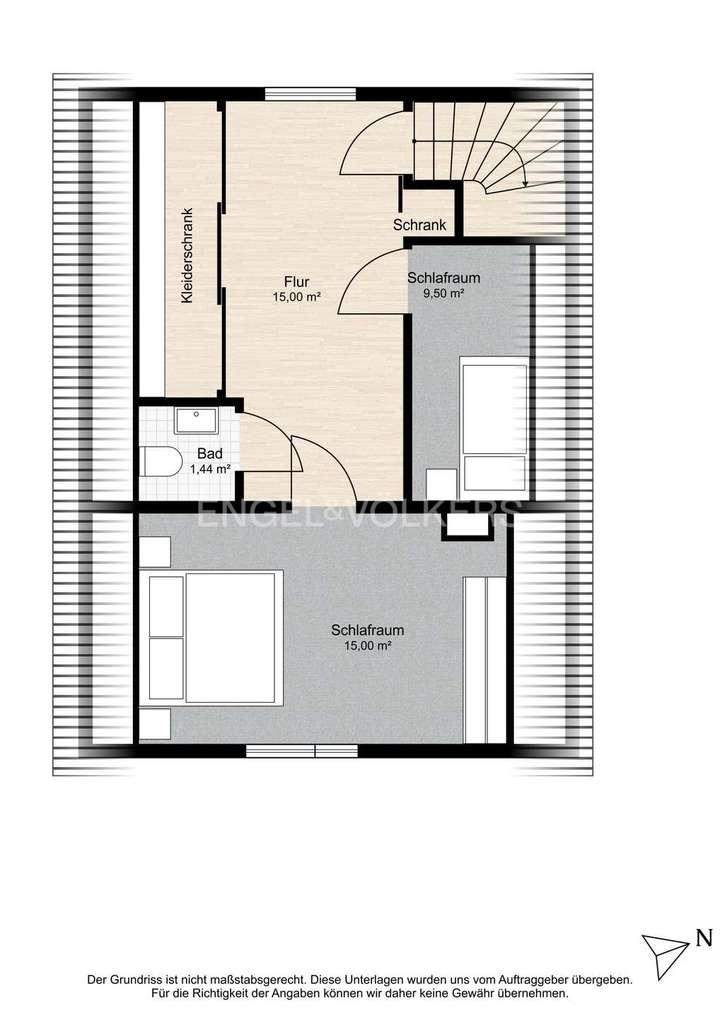 Grundriss Obergeschoss