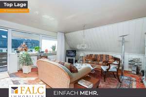 5-Raum-Dachgeschoss-Maisonette mit zwei Balkonen und besonderem Wohncharakter in Essen-Haarzopf