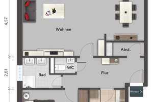Gepflegte 2-Zimmer-Eigentumswohnung in Tostedt zum Kauf - Wentzel Dr. – Die vollständige Adresse der Immobilie erhältst du vom Anbieter., 21255 Tostedt – Vorschaubild 14