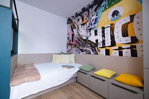 ** Universitäten fußläufig erreichbar** vollmöblierte 1-Zimmer-Neubauwohnung – Die vollständige Adresse der Immobilie erhältst du vom Anbieter., 90443 Steinbühl, Nürnberg – Vorschaubild 3