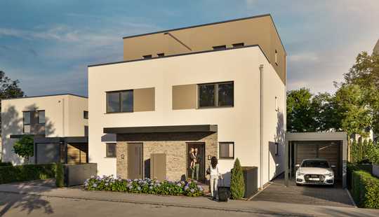 Bild von Neubau-Doppelhaushälfte mit 5 Zimmern und eigenem Garten