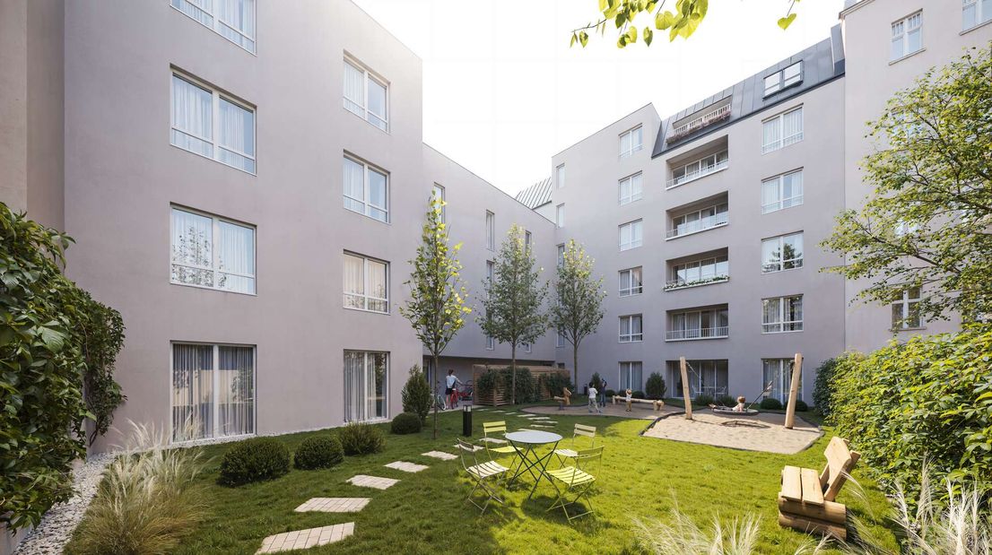 unverbindl. Ansicht Innenhof