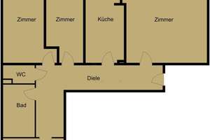 4-Zimmer-Familienwohnung mit Balkon: fußläufig von der Landsberger Allee entfernt – Die vollständige Adresse der Immobilie erhältst du vom Anbieter., 13055 Alt-Hohenschönhausen, Berlin – Vorschaubild 2