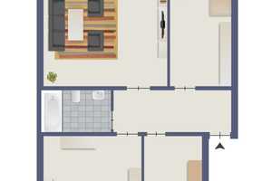 3-Zimmer-Wohnung mit Einbauküche, Balkon und Garage in Essen-Borbeck – Essen – Vorschaubild 11