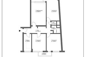 Gut geschnittene 4-Zimmer Wohnung mit 2 Balkonen in Köln Altstadt & Neustadt-Süd