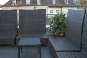 Einzigartiges Penthouse (möbliert) mit 180° Rooftop Sonnenterrasse inmitten von Würzburg – Erthalstraße 3, 97074 Frauenland, Würzburg – Vorschaubild 12