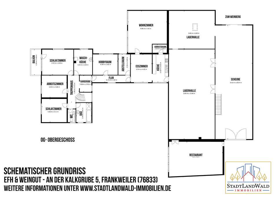 OG - Schematischer Grundriss