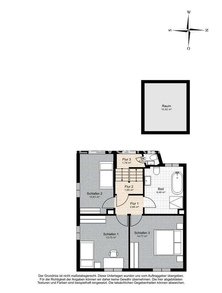 Grundriss - Obergeschoss