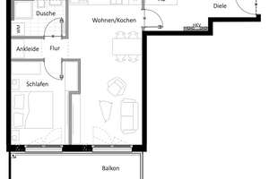 Mini Penthouse Rarität mit Alpenblick in München | Neubau | großer Südbalkon – Tölzer Straße 5, 81379 Thalkirchen, München – Vorschaubild 20