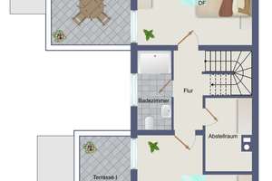 Schöne Maisonettewohnung mit Stellplatz, Gartenteil und je 2 Balkonen und Terrassen in Köln-Mülheim – Die vollständige Adresse der Immobilie erhältst du vom Anbieter., 51063 Mülheim (Ortsteil), Köln – Vorschaubild 25