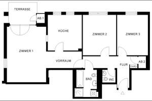3-Zimmer-EG- Wohnung in Köln-Sürth mit Garten und Garage