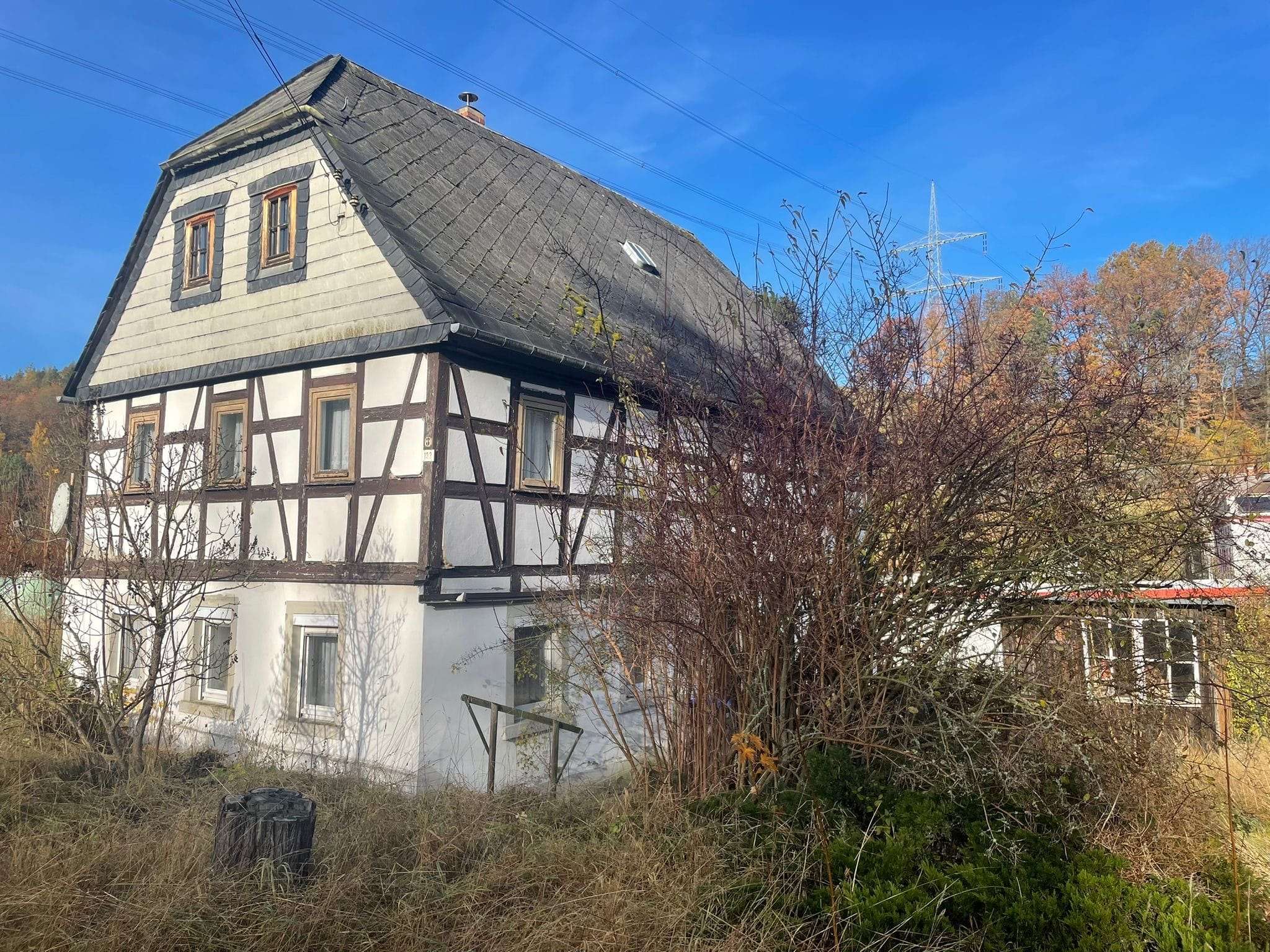 Kleines Fachwerkhaus in unverbauter Lage, Erzgebirgskreis – Bild 4