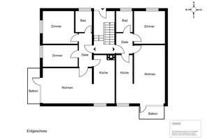 Vielseitiges Nutzungspotential (Mehrfamilien- und Einfamilienhaus) in gefragter Lage – Die vollständige Adresse der Immobilie erhältst du vom Anbieter., 22609 Osdorf, Hamburg – Vorschaubild 14