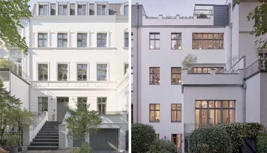 Bild von Großzügiges Stadthaus mit Dachterrasse, Westgarten und Aufzug