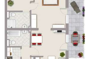 Ronsdorf - grün und zentral - hier stimmt die Lage 3-Zimmer-barrierearme Wohnung mit großer Terrasse – Die vollständige Adresse der Immobilie erhältst du vom Anbieter., 42369 Ronsdorf, Wuppertal – Vorschaubild 9