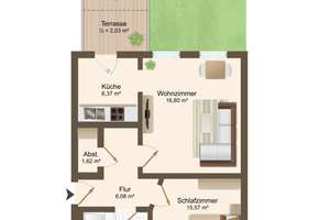 Moderne 2-Zimmer-Wohnung mit Terrasse! – Die vollständige Adresse der Immobilie erhältst du vom Anbieter., 39124 Neue Neustadt, Magdeburg – Vorschaubild 15
