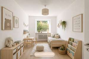 Sonnige 3,5-Zimmer mit Süd-Ost-Balkon, 25 m²-Hobbyraum und TG-Option in ruhiger Lage – Die vollständige Adresse der Immobilie erhältst du vom Anbieter., 22159 Farmsen-Berne, Hamburg – Vorschaubild 11