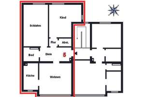 .Kapitalanlage / Eigenbedarf: 3-Zi-Wohnung, Düsseldorf-Rath * Direkt vom Eigentümer * Provisionsfrei