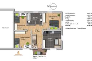 IMMOSPACE *** Großzügiges ZFH mit vielseitiger Nutzung, Balkon und XL-Garage in ruhiger Lage *** – Die vollständige Adresse der Immobilie erhältst du vom Anbieter., 86450 Altenmünster – Vorschaubild 29