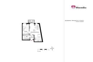 Komfortable 2 Zimmer Wohnung mit Balkon – Steinerstraße 20, 81369 Untersendling, München – Vorschaubild 20