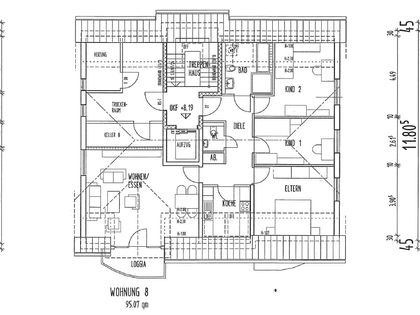 Schöne 3-4 ZKB Wohnung im 2 Familienhaus, cheapest nur 5 km von Marburg