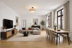 Wunderschöne, bezugsfreie 3-Zimmer-Wohnung im Richard-Sorge-Kiez – Die vollständige Adresse der Immobilie erhältst du vom Anbieter., 10249 Friedrichshain, Berlin – Vorschaubild 1