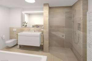 4-Zimmer-Erdgeschoss-Wohnung mit Achalm-Blick – Egmontsraße 24, 72768 Sickenhausen, Reutlingen – Vorschaubild 4