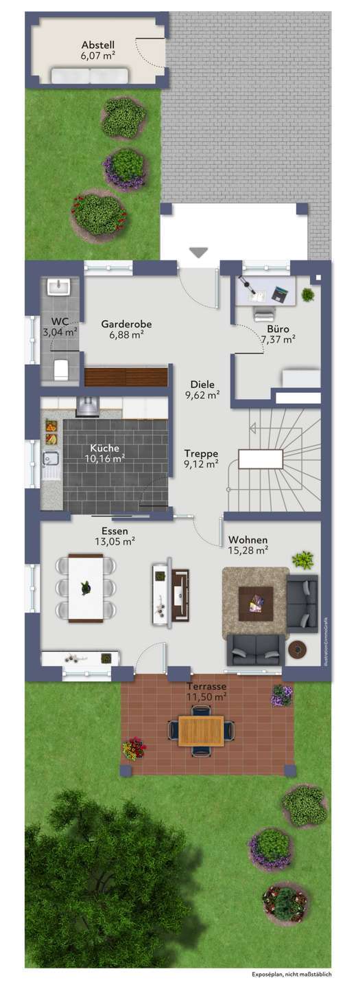 Grundriss Ergeschoss