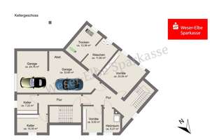 Ein ganz besonderes 3-Familienhaus  – Die vollständige Adresse der Immobilie erhältst du vom Anbieter., 27578 Leherheide, Bremerhaven – Vorschaubild 38