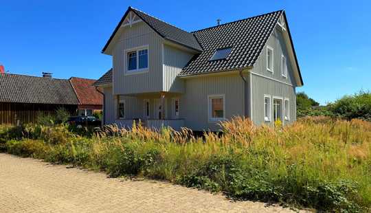 Bild von Neubau: Schwedenhaus auf großem Grundstück in Sackgassenlage