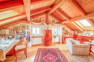 STILVOLLES WOHNEN, REPRÄSENTATIVES ARBEITEN – VILLA MIT GESCHICHTE IM HERZEN VON DIESSEN AM AMMERSEE – Die vollständige Adresse der Immobilie erhältst du vom Anbieter., 86911 Dießen am Ammersee – Vorschaubild 5