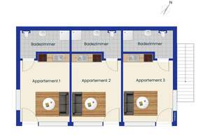 Exklusives Mehrfamilienhauspaket mit Neubau aus ca. 2022 und Stellplätzen in zentraler Altstadtlage – 48143 Buddenturm, Münster – Vorschaubild 13