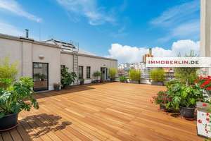 IMMOBERLIN.DE - Sensationelles Penthouse mit Galerie & großer Sonnenterrasse am Potsdamer Platz