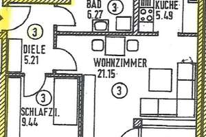 Zentrumsnahe Wohnung sucht neuen Mieter – Promenadenstr. 9, 86199 Göggingen-Nordost, Augsburg – Vorschaubild 12