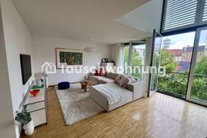 Tauschwohnung: Helle, ruhige Maisonettewohnung zentral mit Dachterrasse