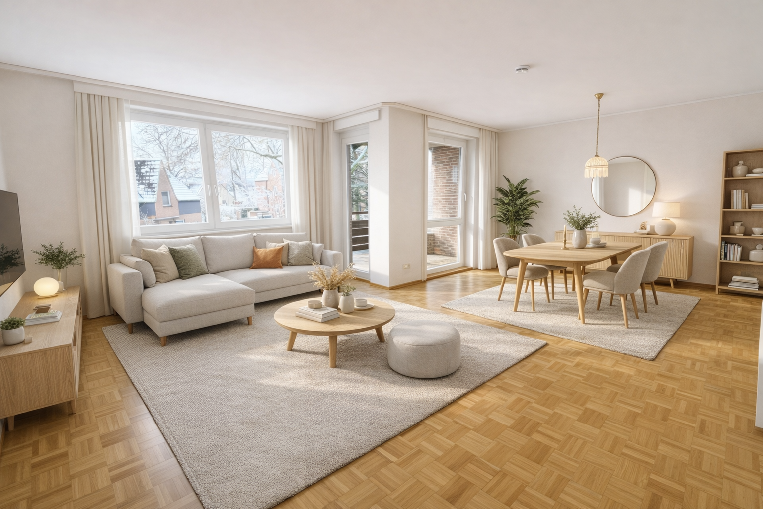 TOP LAGE in AHRENSBURG! Großzügige 2-Zimmer-Wohnung mit Süd-Loggia, Stormarn Kreis – Bild 3