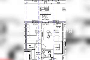 Tauschwohnung: Berlin, Mitte: 2 Zimmer Wohnunh, 56 Quadratmeter. 6. OG.